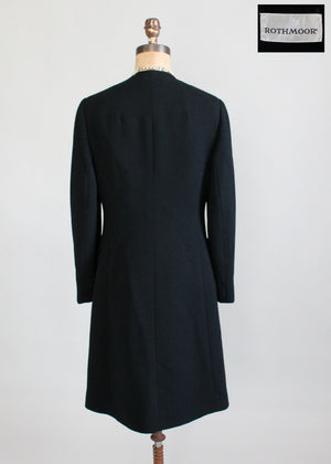 Vintage 1960s Rothmoor MOD Winter Coat