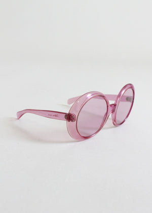 Vintage 1960s Pink Solfina Italian Sunglasses