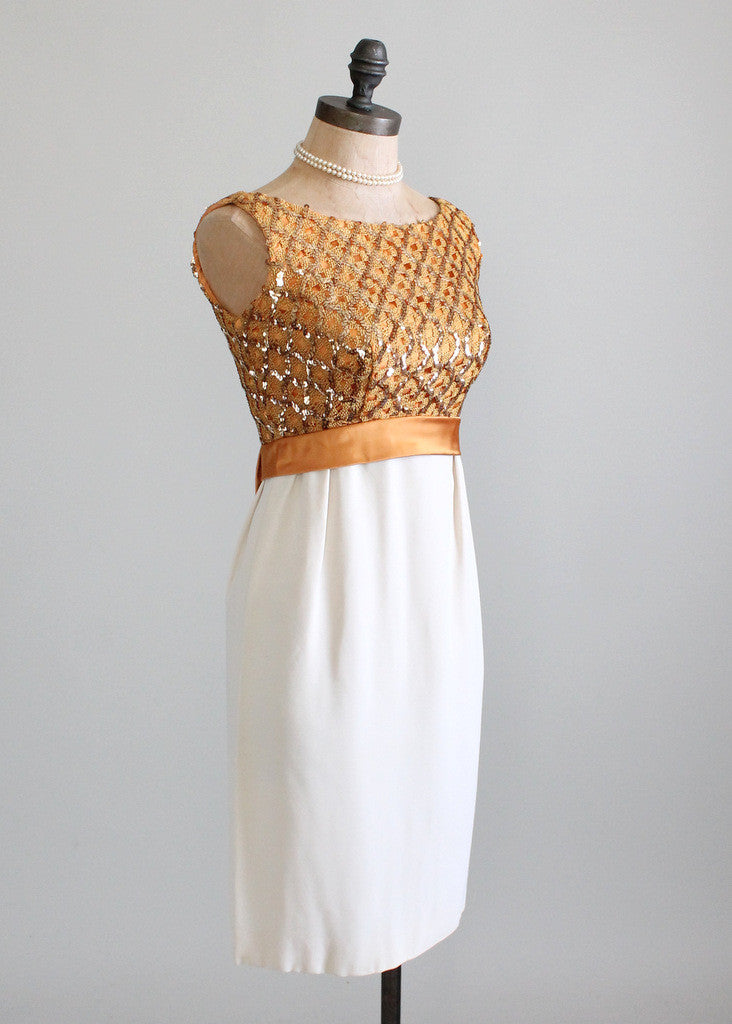 Vintage 1960s NOS Sequined Wiggle Dress - Raleigh Vintage Vintage 1960s NOS Sequined Wiggle Dress - Raleigh Vintage