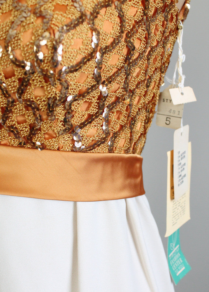 Vintage 1960s NOS Sequined Wiggle Dress - Raleigh Vintage Vintage 1960s NOS Sequined Wiggle Dress - Raleigh Vintage