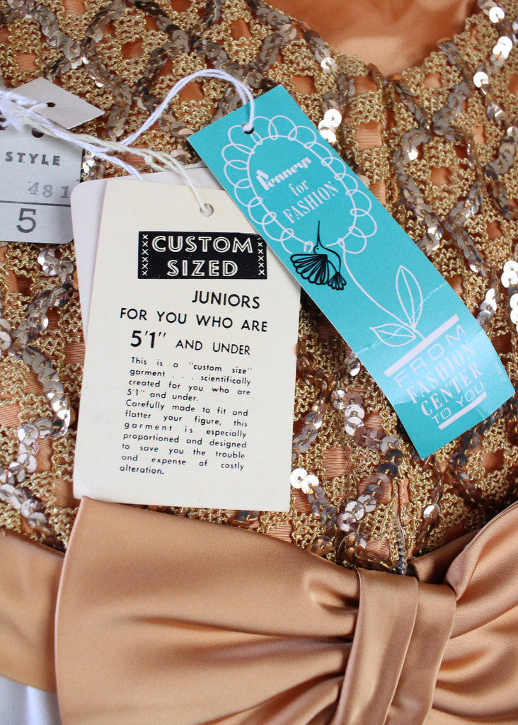 Vintage 1960s NOS Sequined Wiggle Dress - Raleigh Vintage Vintage 1960s NOS Sequined Wiggle Dress - Raleigh Vintage