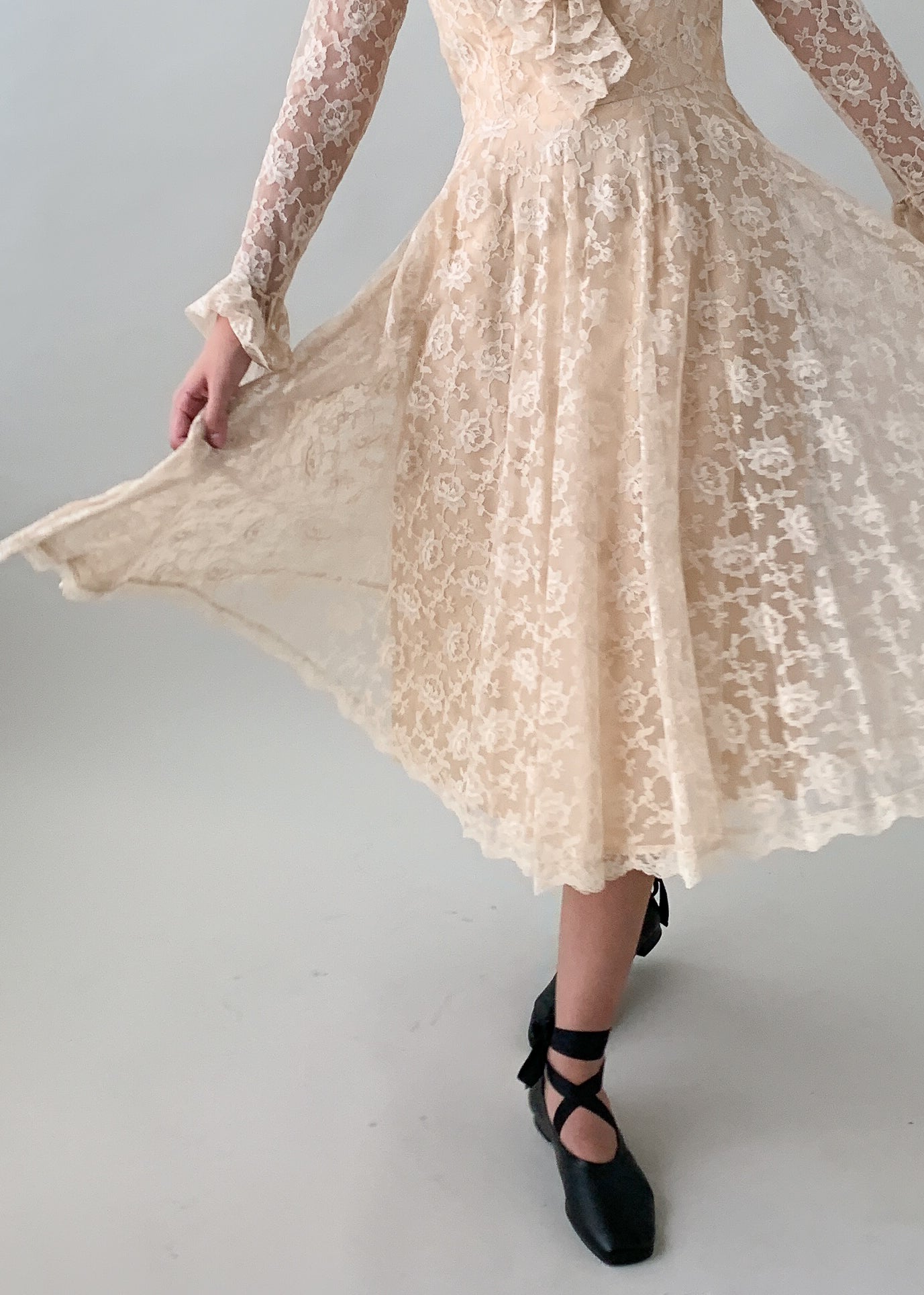 Vintage 1960s Lace Dress