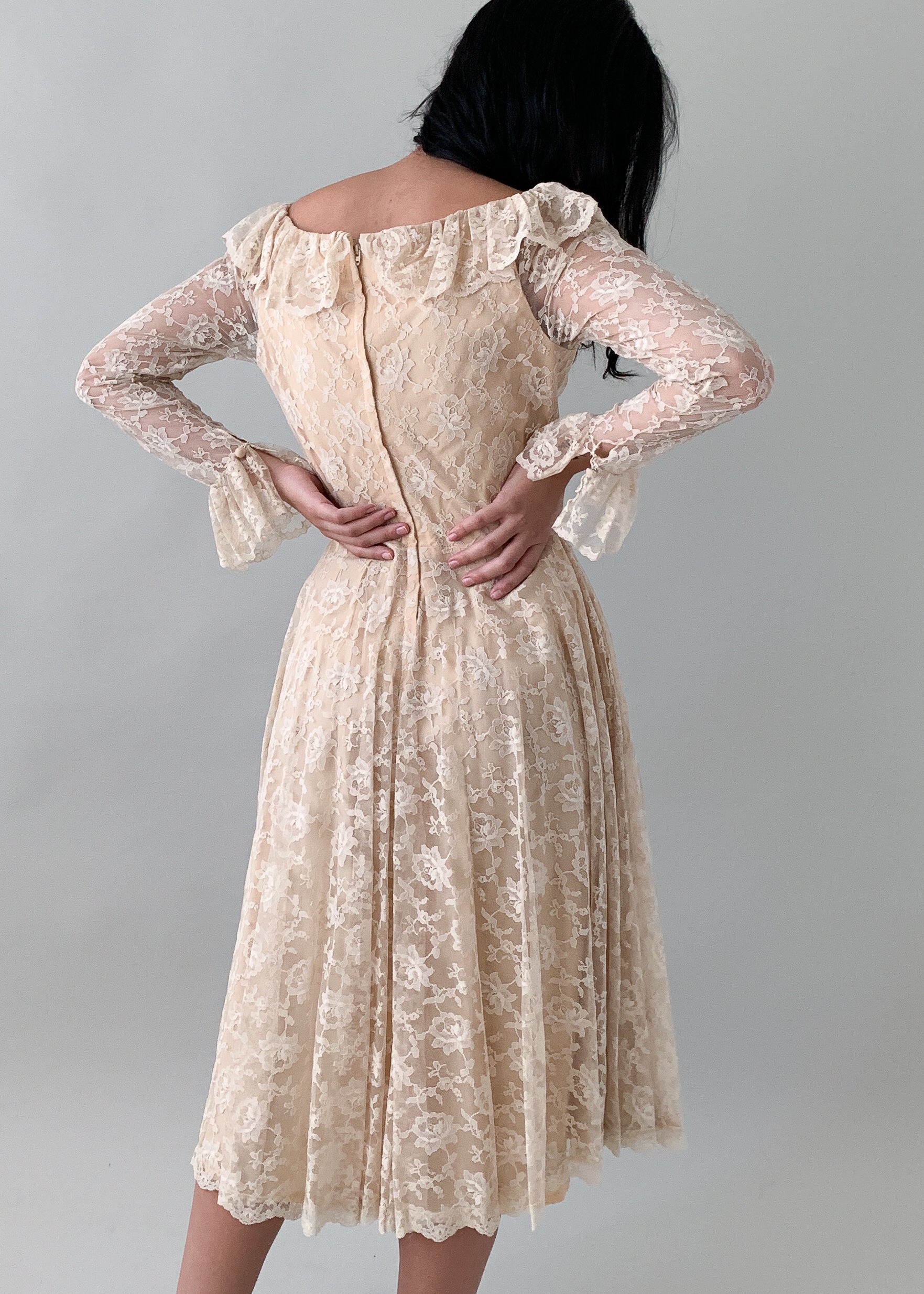 Vintage 1960s Lace Dress