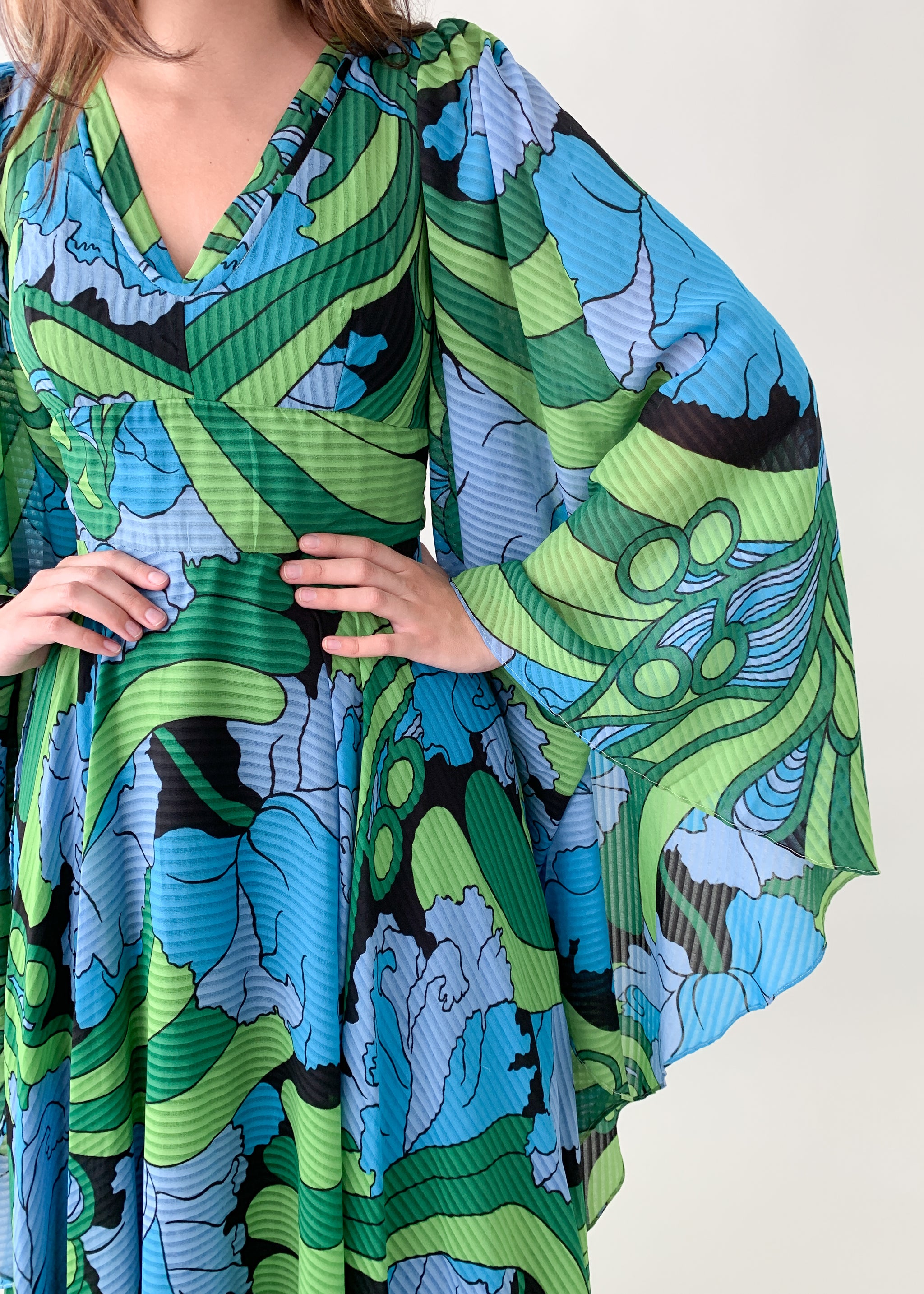 Vintage 1970s Jean Varon Jamaica Dress Vintage 1970s Jean Varon Jamaica Dress