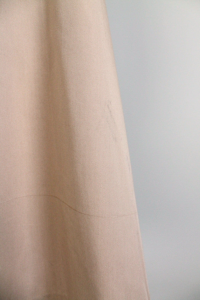 Vintage 1970s Classic Trench Coat with Detachable Hood