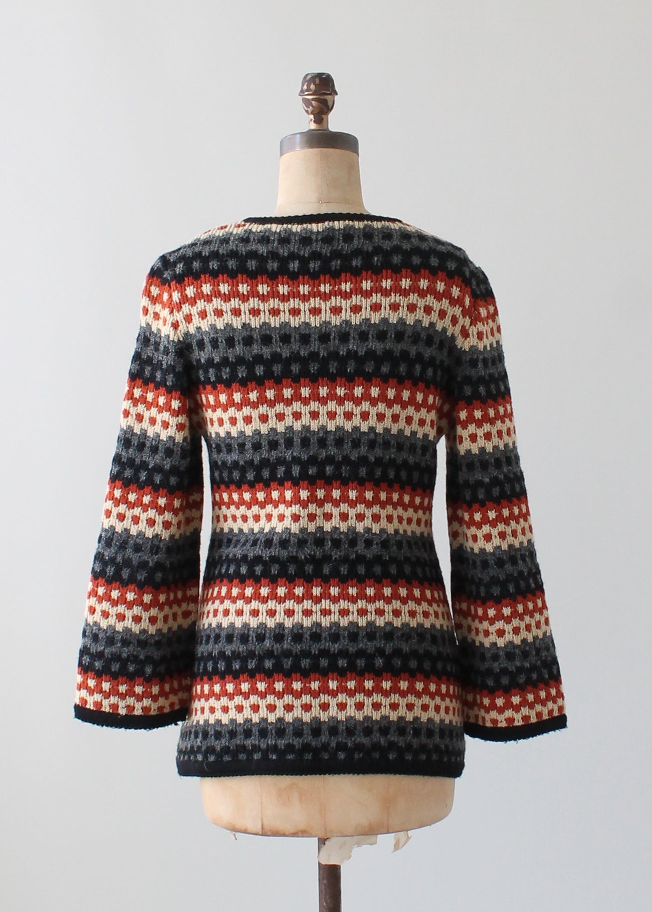 Vintage 1970s Crissa Italian Knit Cardigan