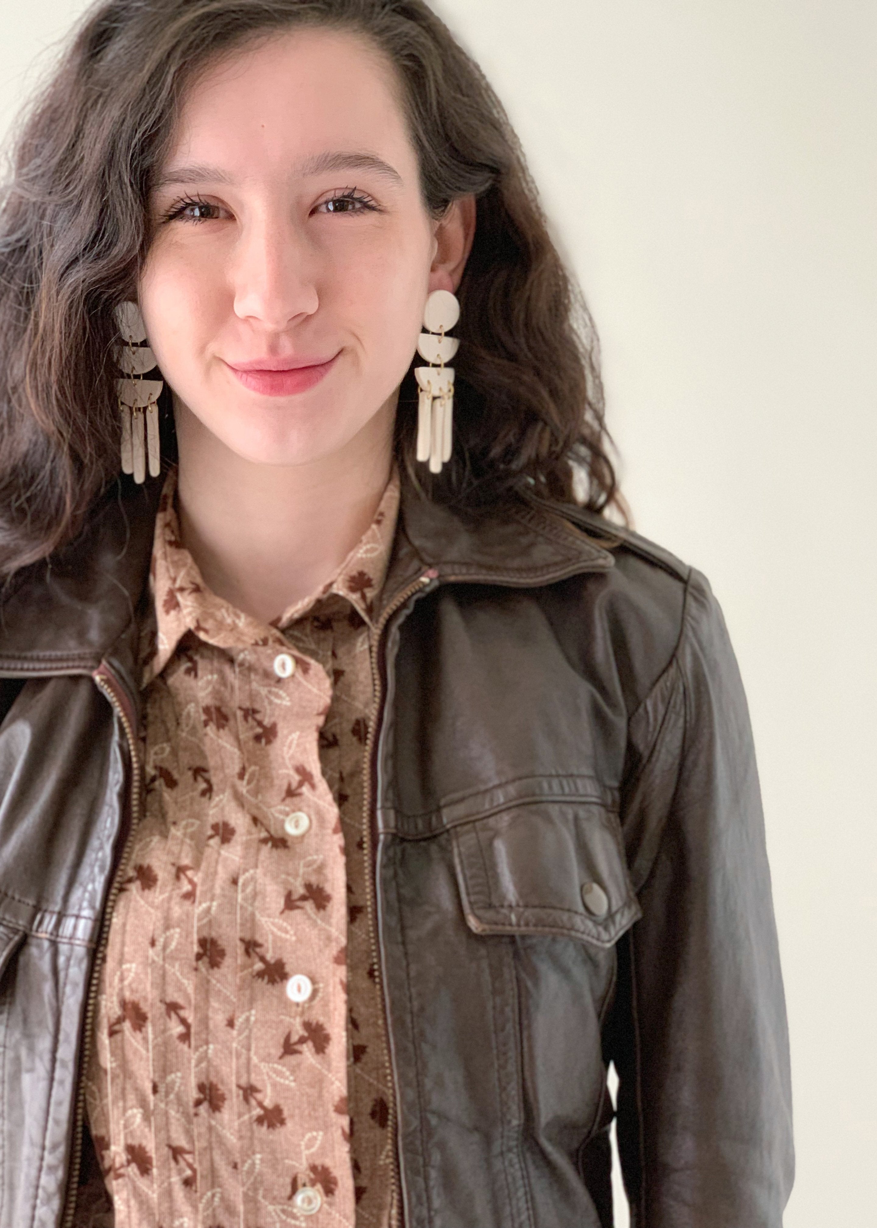 Vintage 1970s Harley Davidson Leather Lace Up Biker Jacket