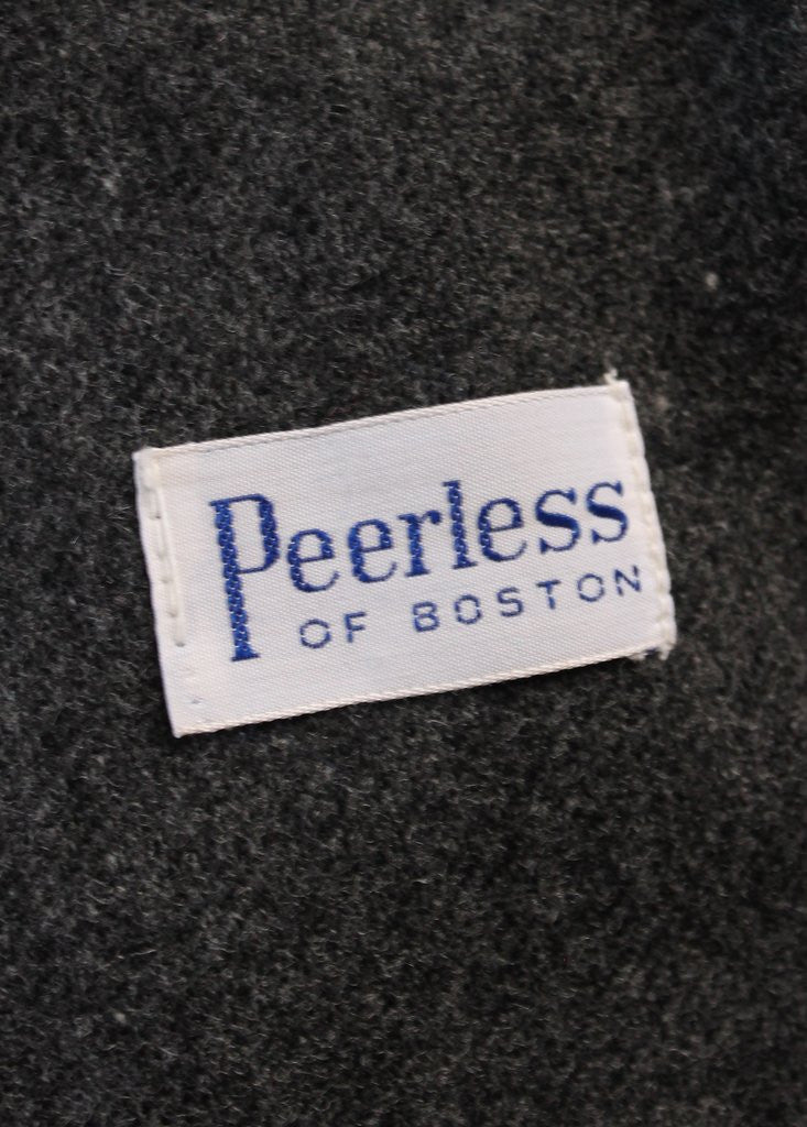Vintage 1970s Peerless Grey Wool Blazer