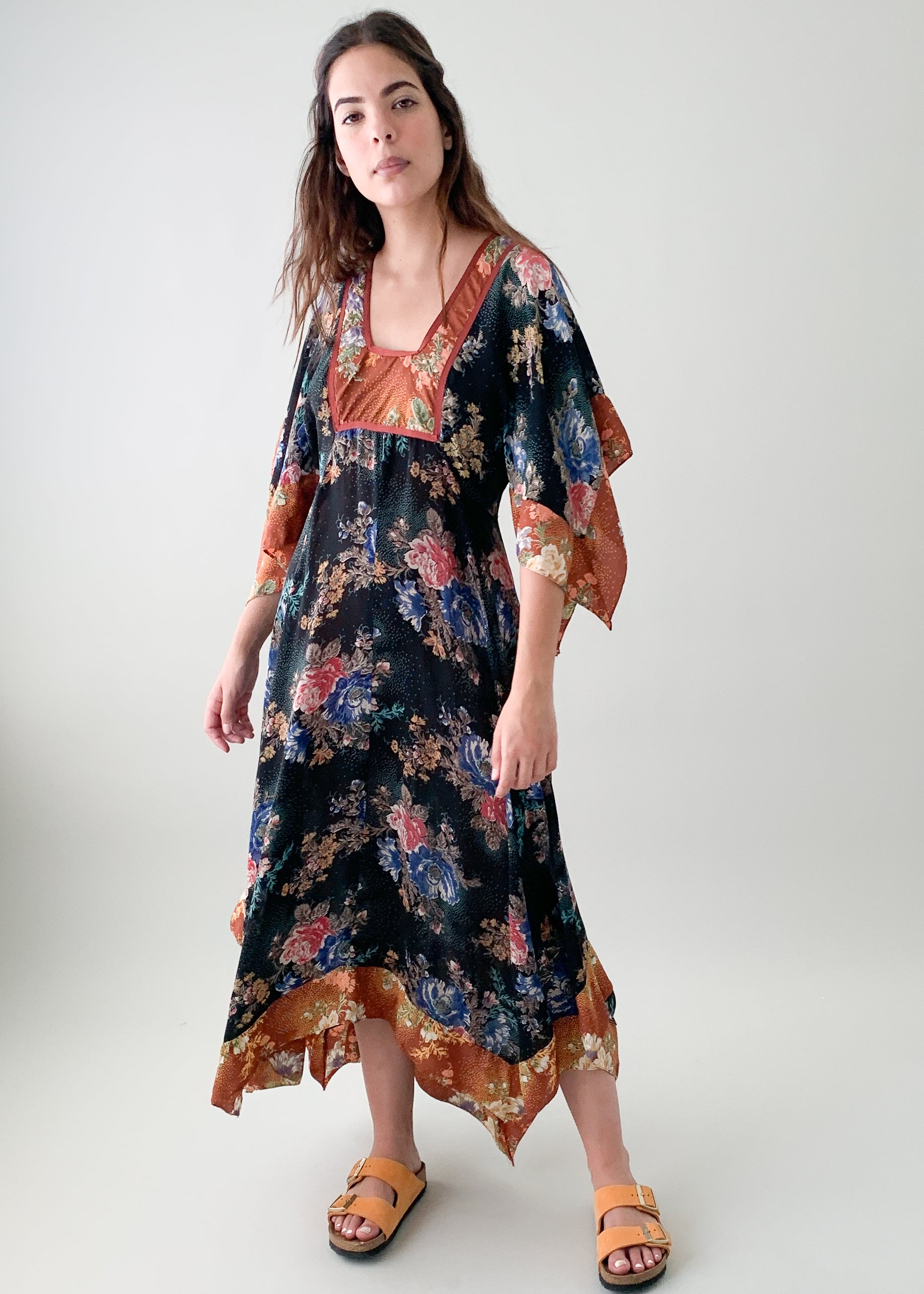 Vintage 1970s Handkerchief Hem Dress Vintage 1970s Handkerchief Hem Dress