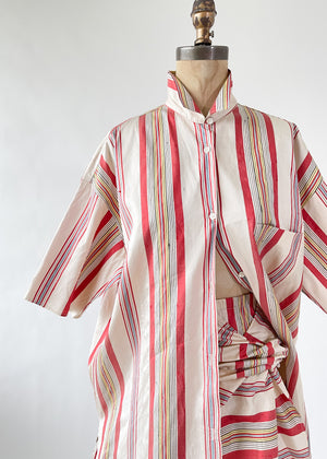Vintage Early 1990s Callaghan Silk Dress Set