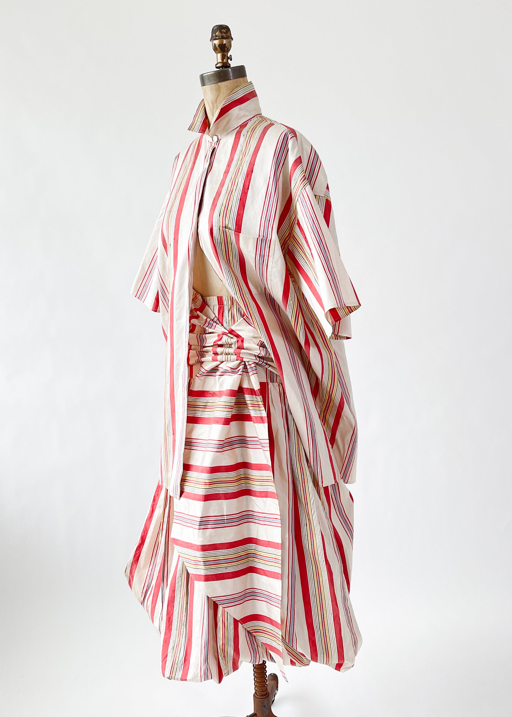 Vintage Early 1990s Callaghan Silk Dress Set