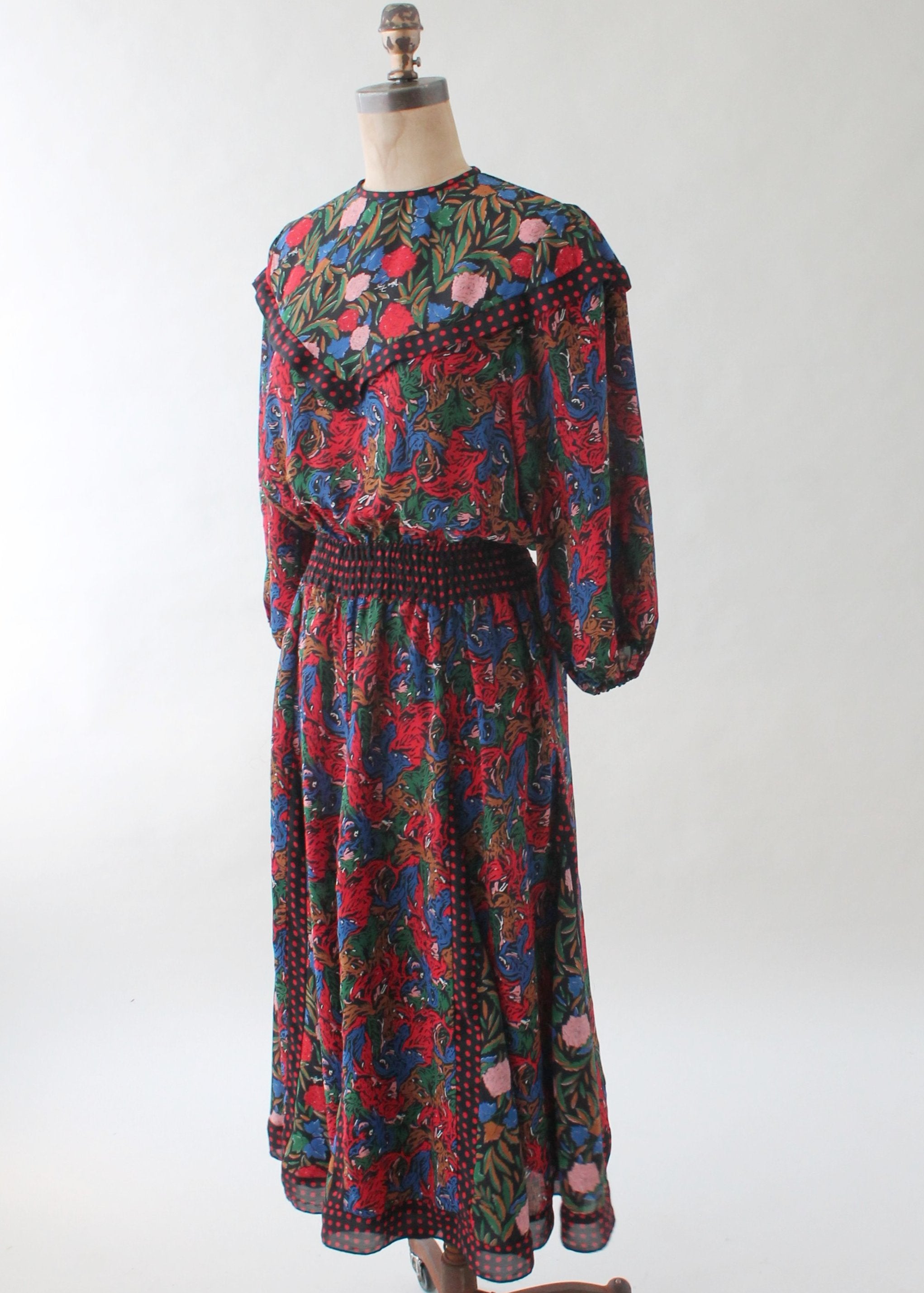 diane freis vintage dresses Vintage Diane Freis Floral Dress