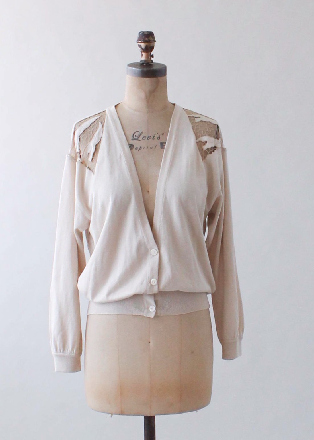 Vintage 1980s Gucci Silk Knit Cardigan