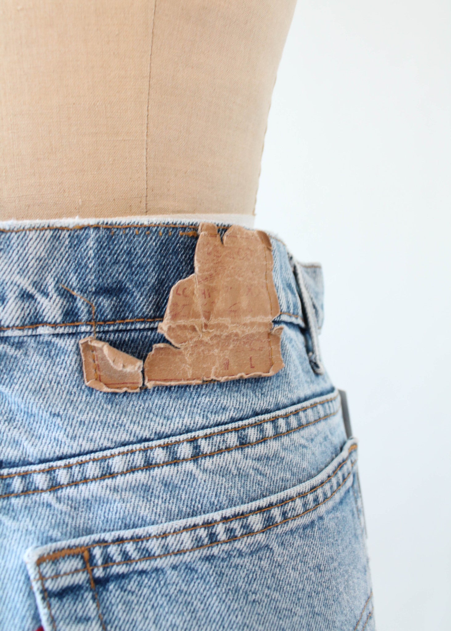 Vintage 1980s Distressed Levi's Jeans
