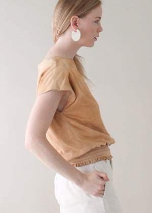 Vintage Chloe Suede Top