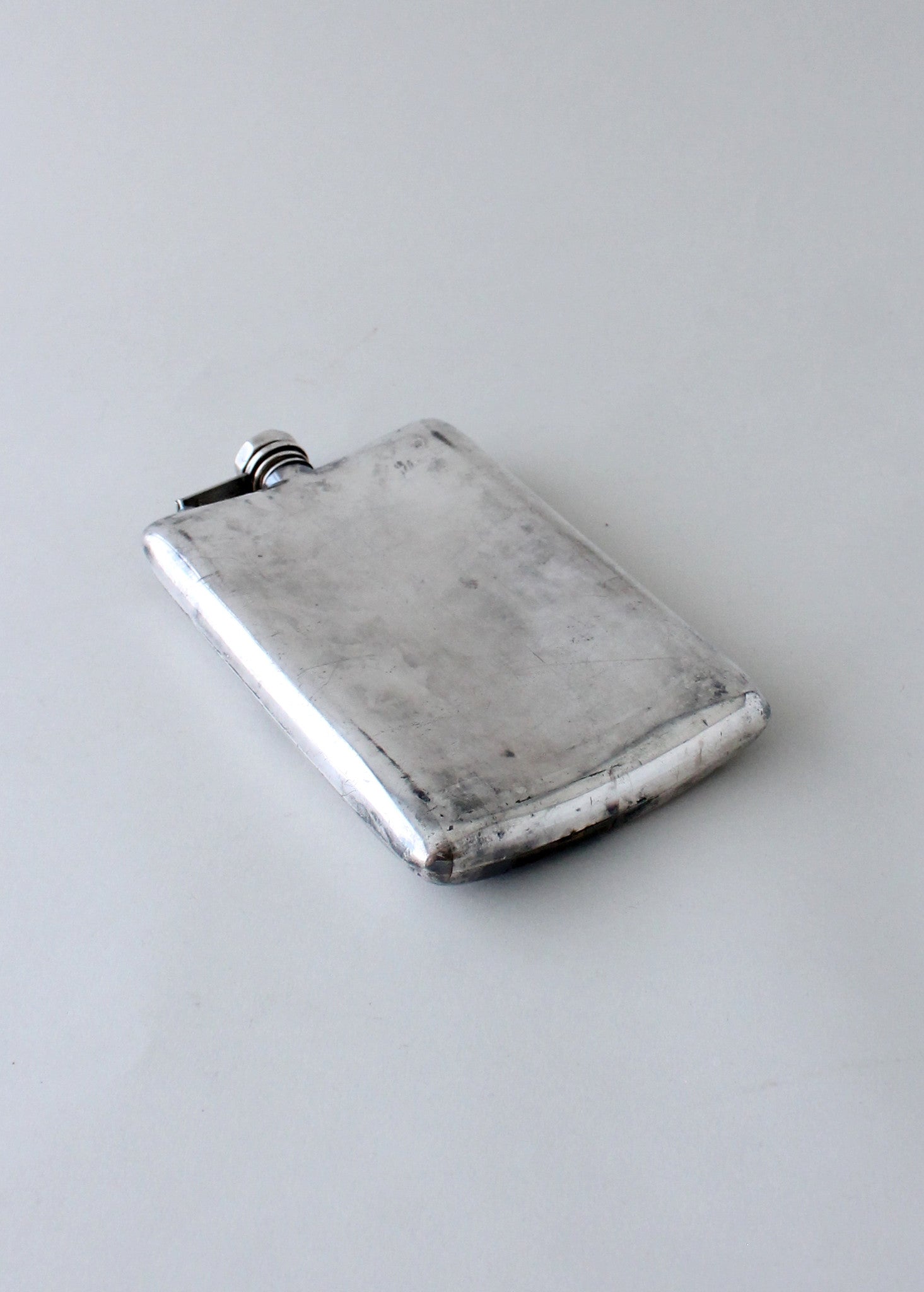 Vintage 1930s Art Deco Oversized Two Toned Flask