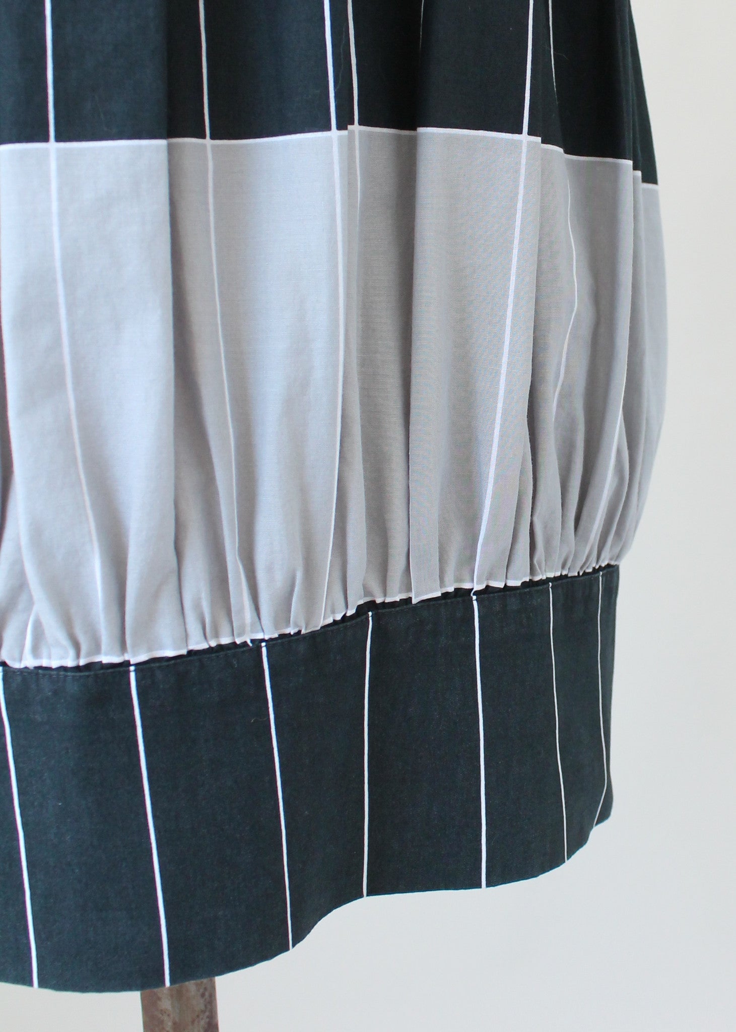 Vintage 1970s Marimekko Graphic Cotton Dress