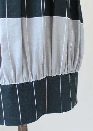 Vintage 1970s Marimekko Graphic Cotton Dress