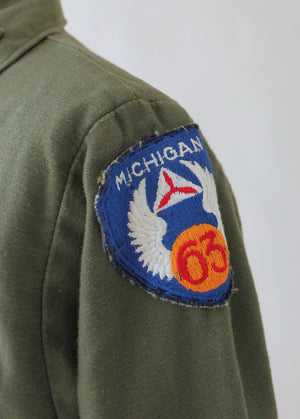 Vintage 1960s Civil Air Patrol Military Jacket
