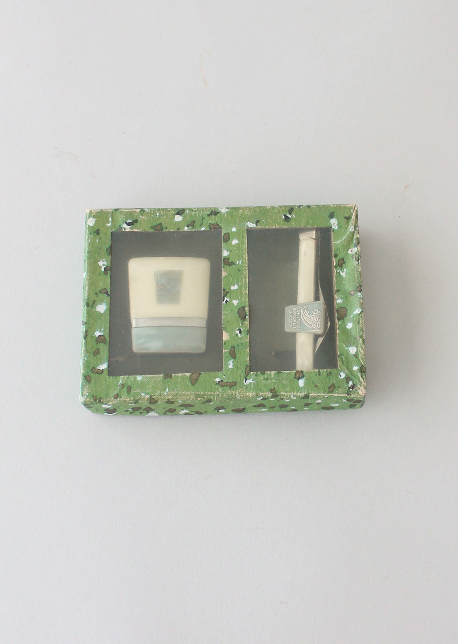 Vintage 1930s Chicago World's Fair Tie Clip and Buckle Gift Set