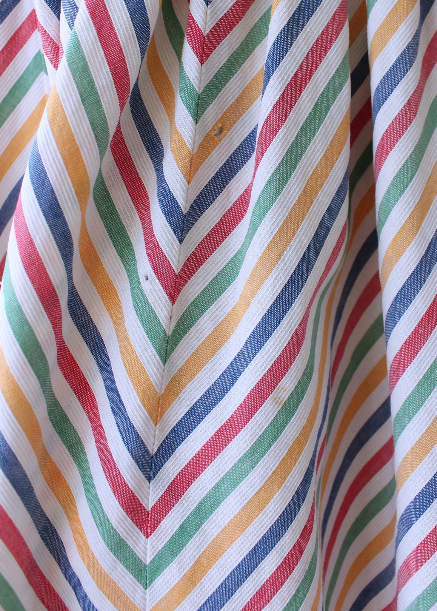 Vintage 1940s Rainbow Striped Two Piece Playsuit - Raleigh Vintage
