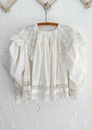 Edwardian Blouse with Full Sleeves