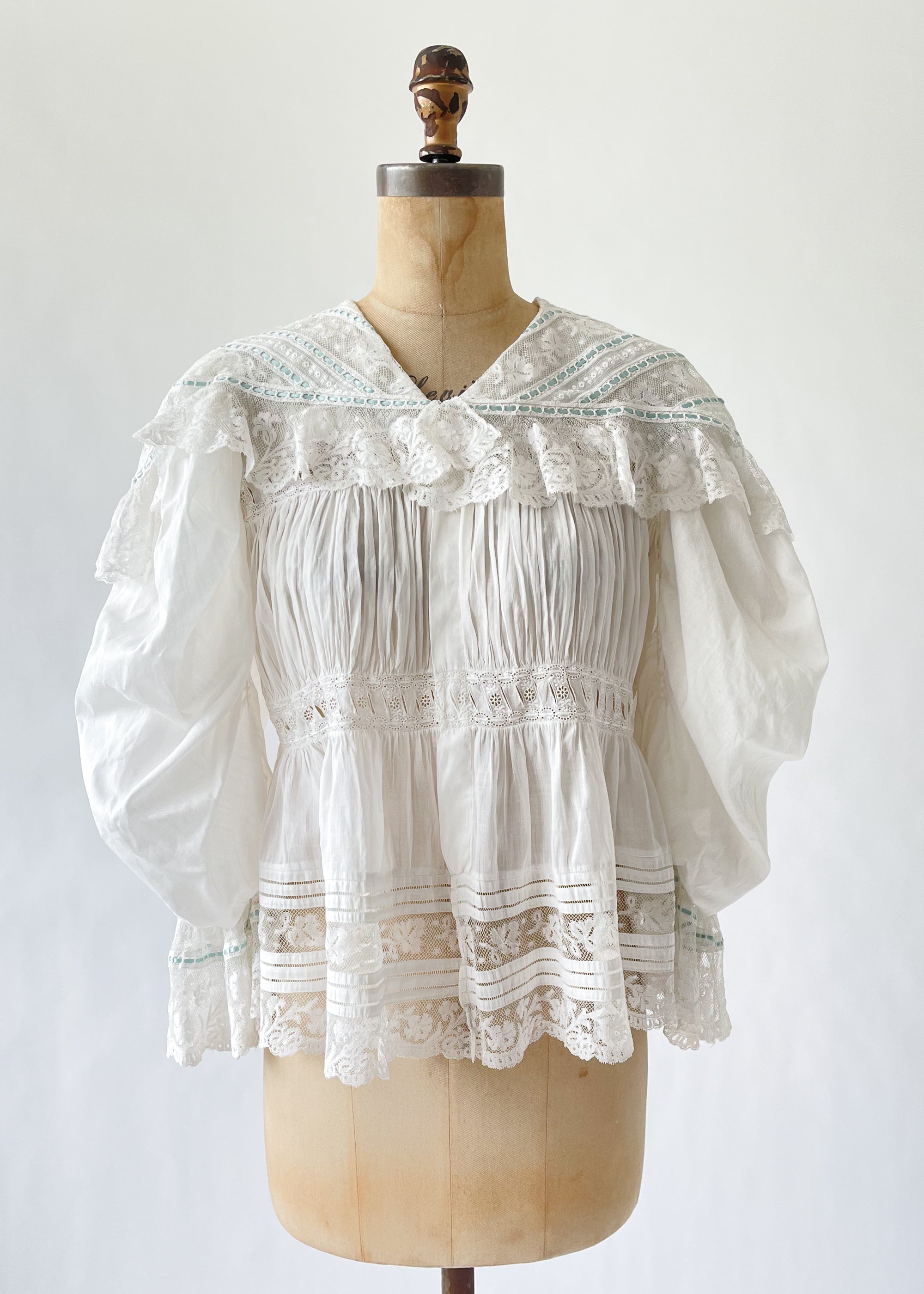 Edwardian Blouse with Full Sleeves