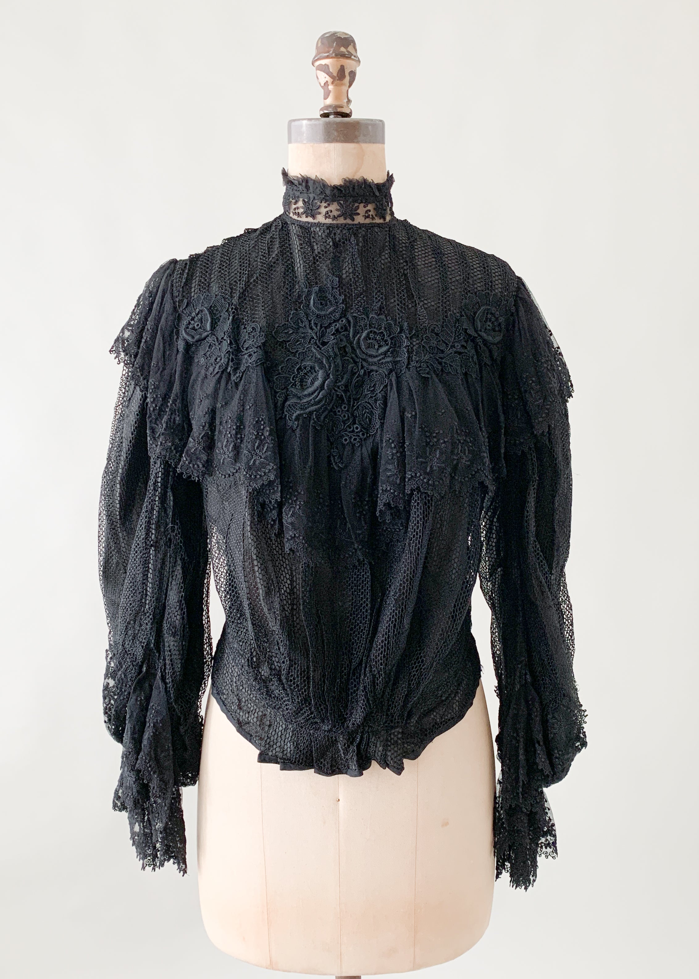Antique Belle Epoque Lace Blouse