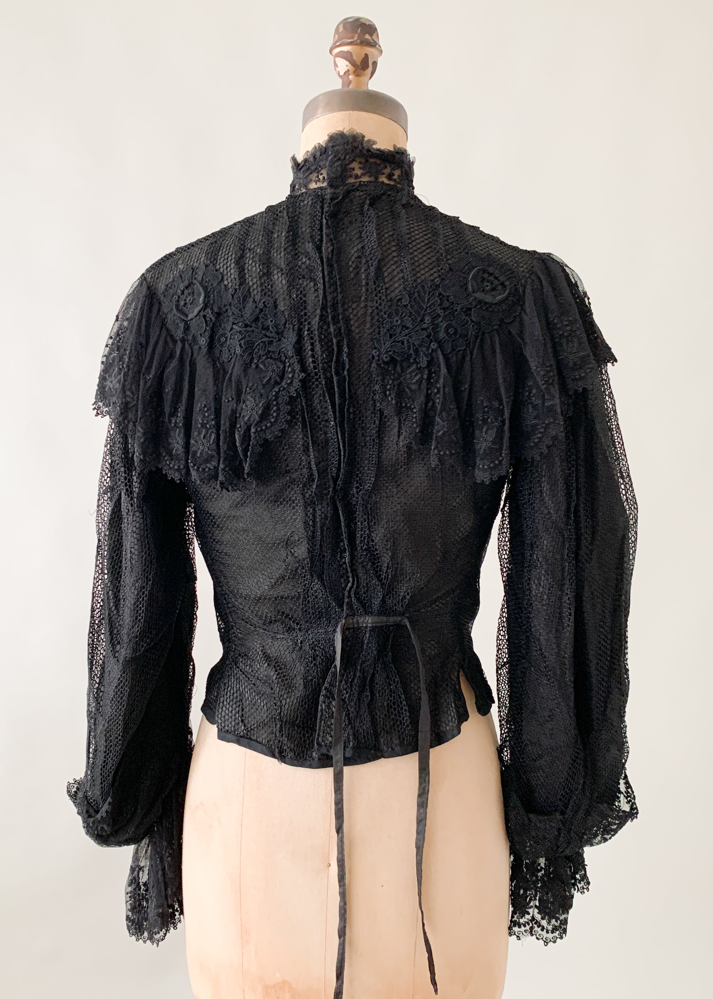 Antique Belle Epoque Lace Blouse