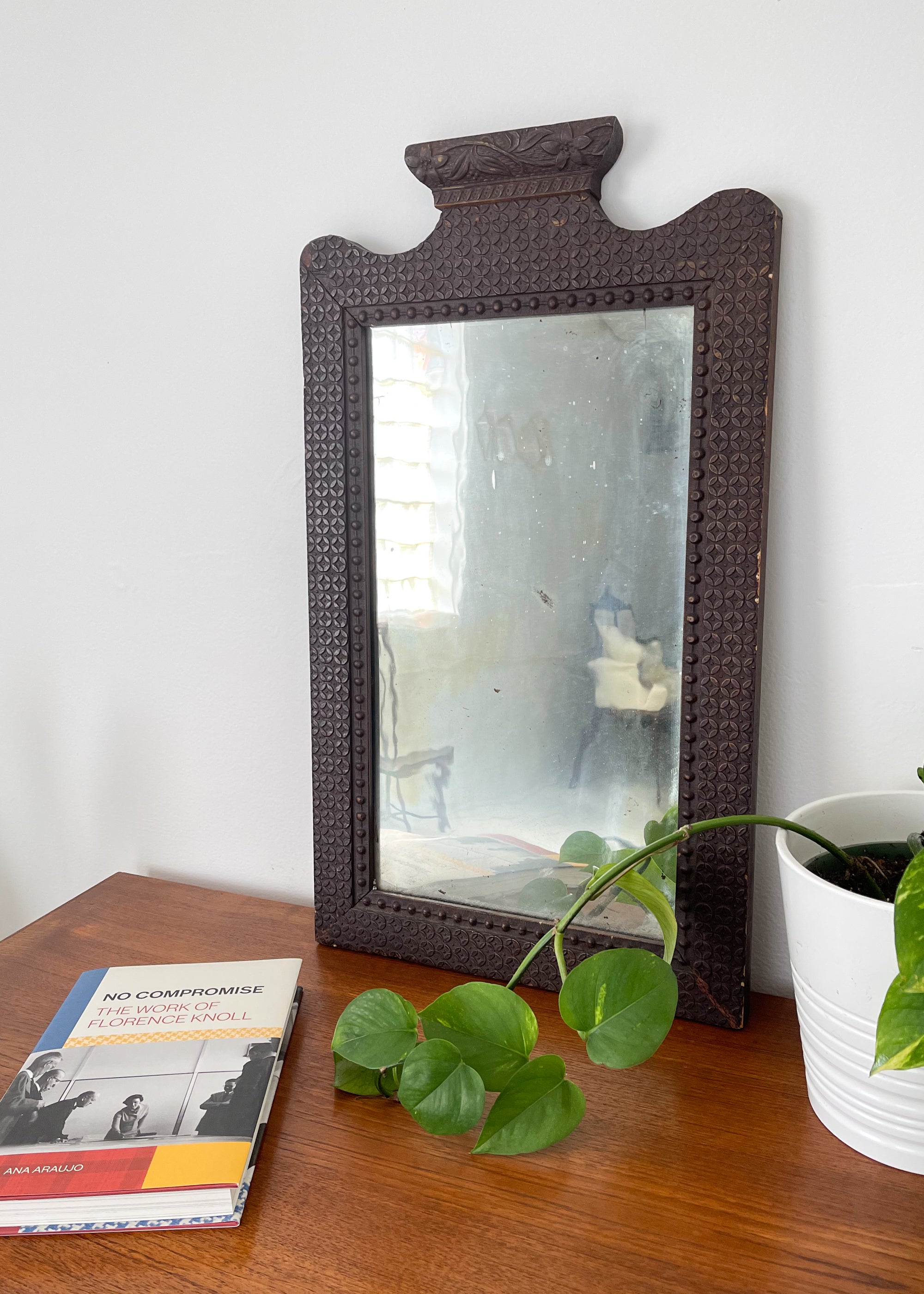 Vintage Carved Wall Mirror