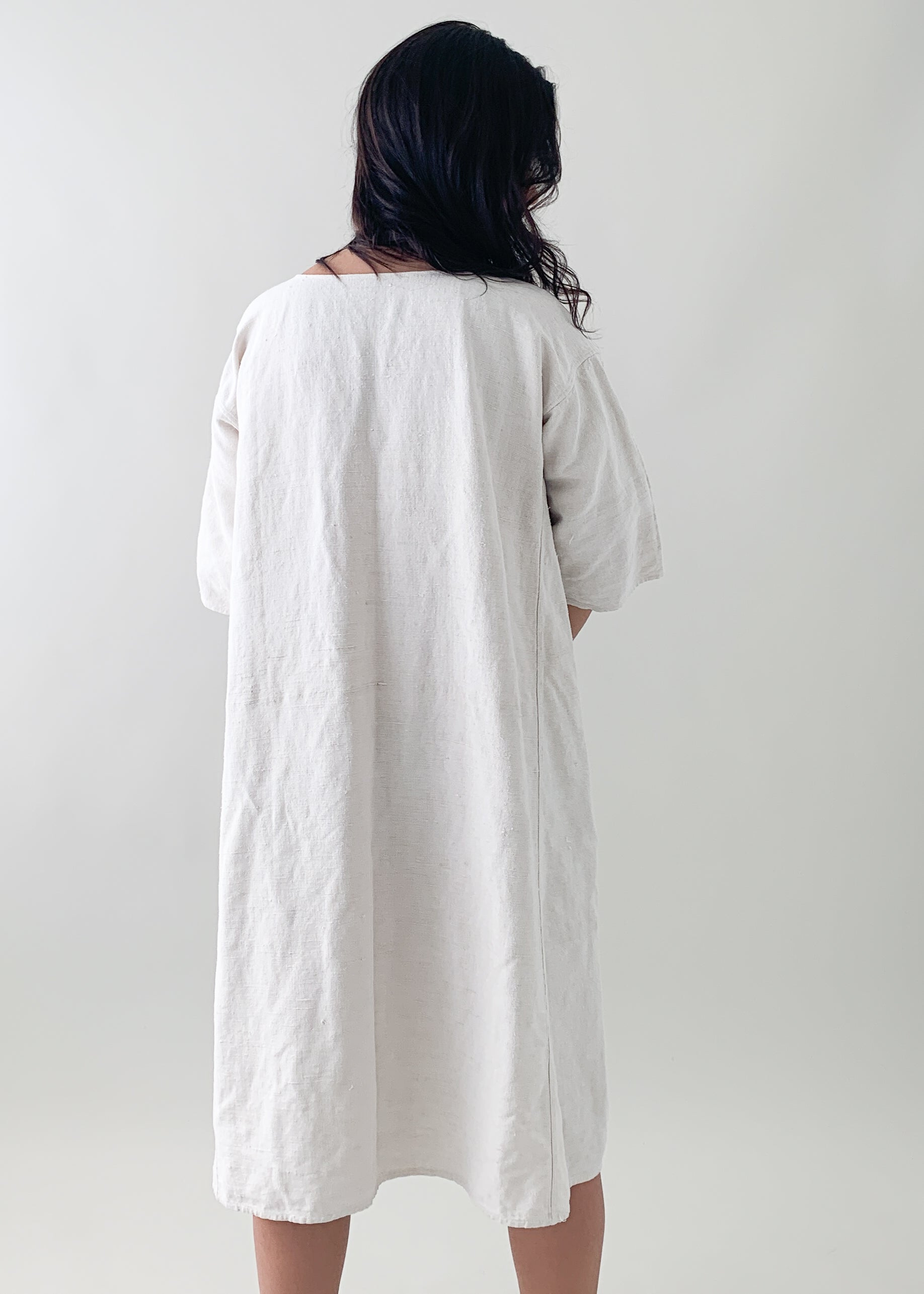 Antique French Linen Dress