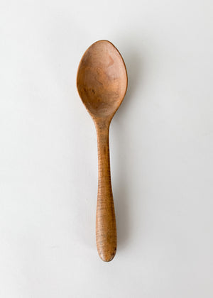 Vintage Carved Wood Spoon