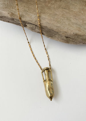 Mediterranean Amphora Charm Necklace