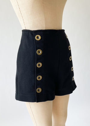 Chloé Punto Milano Military Style Shorts