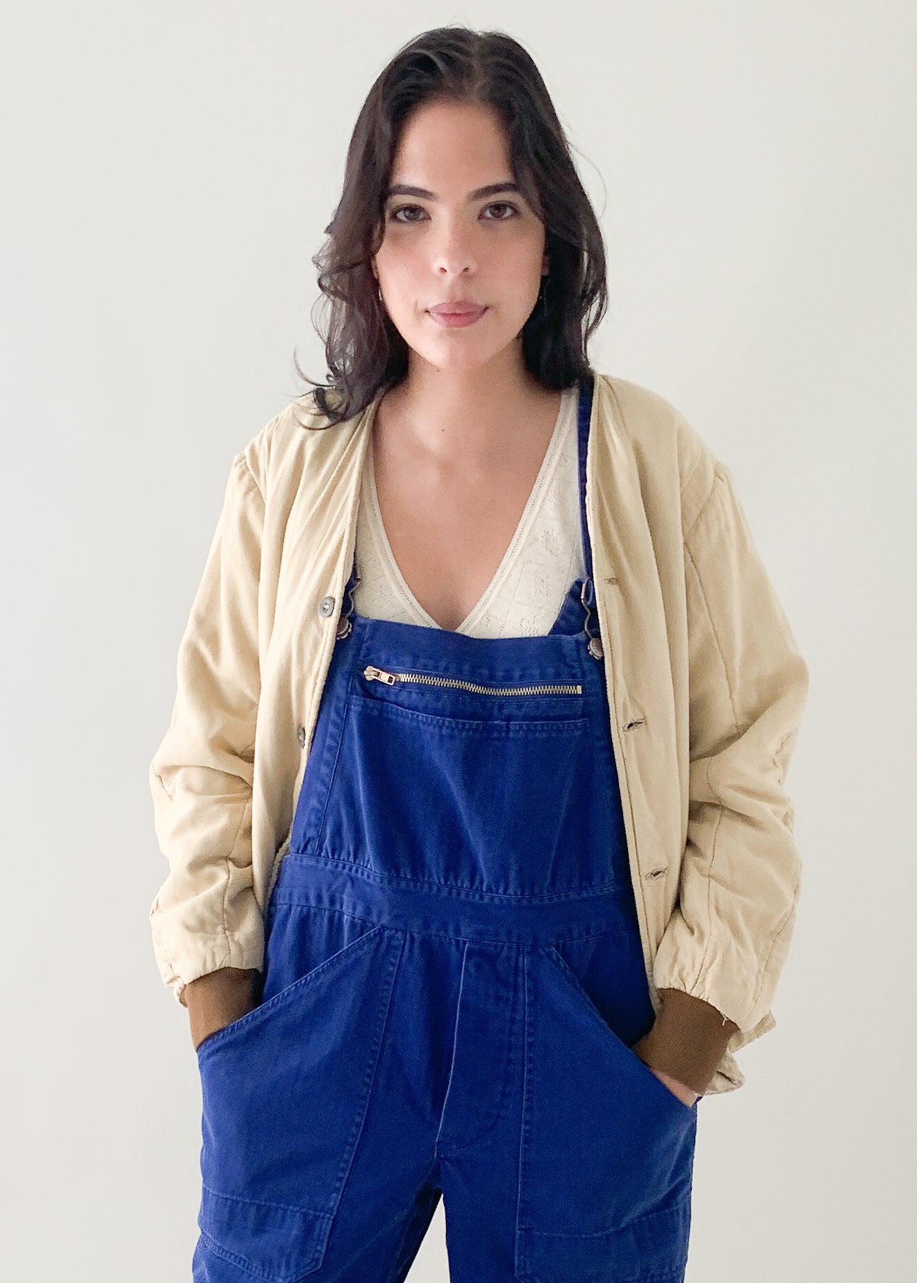 Vintage Czech Quilted Liner Jacket