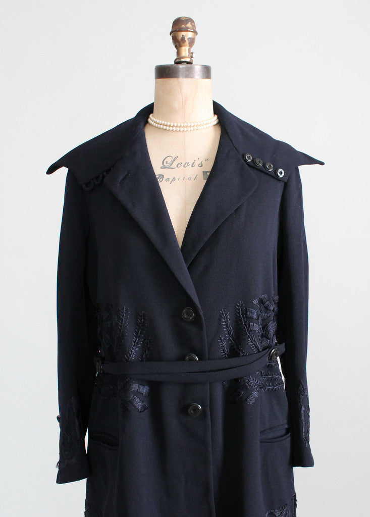 Early 1920s Wool Coat