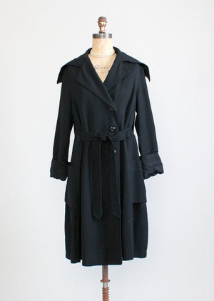 Vintage Edwardian / Early 1920s Fall Weight Coat