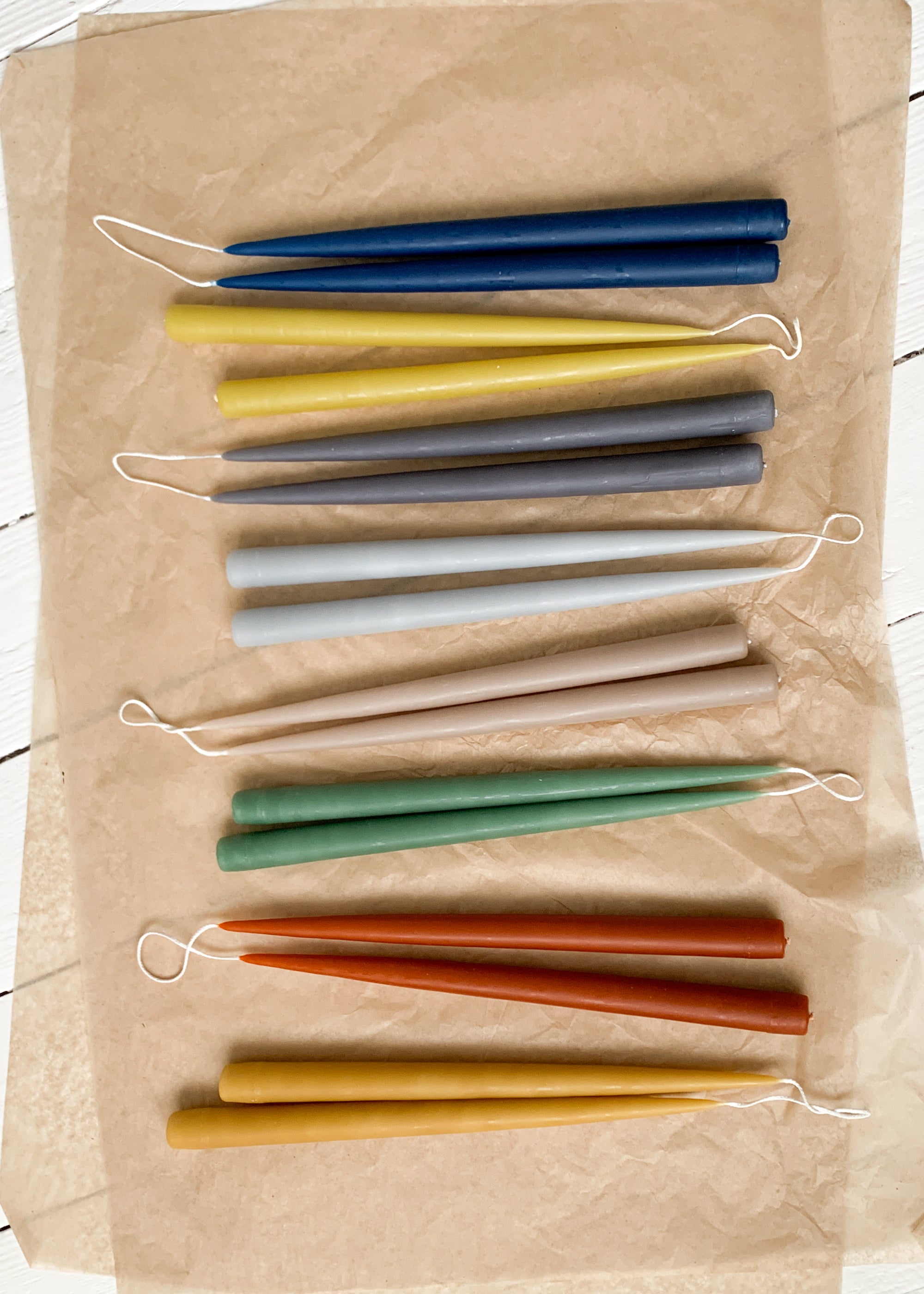 Hand Dipped Taper Candles