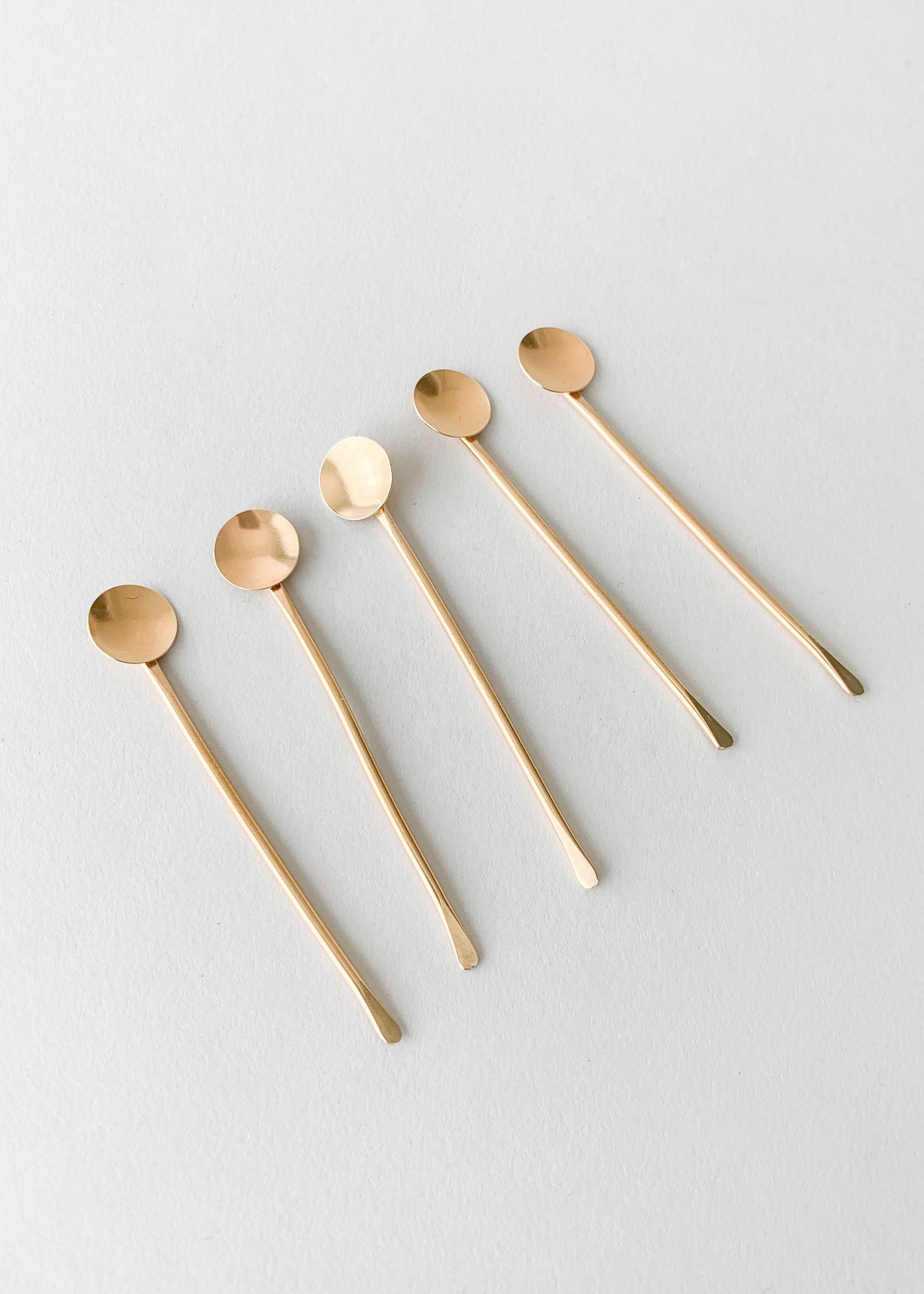Handmade Brass Salt Spoon