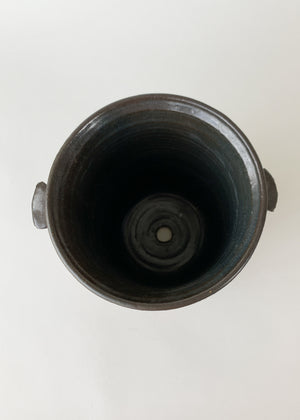 Vintage Handmade Ceramic Utensil Jar