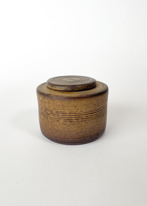Vintage MCM Zaalberg Studio Pottery Sugar Jar
