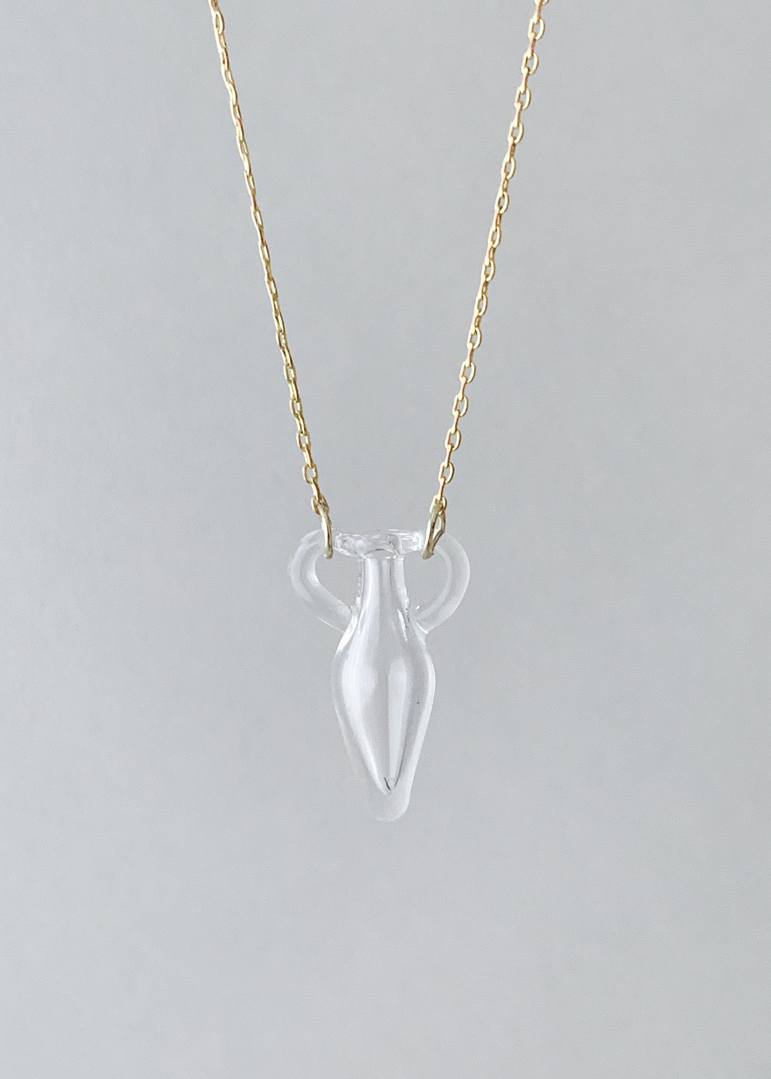 Glass Amphora Necklace