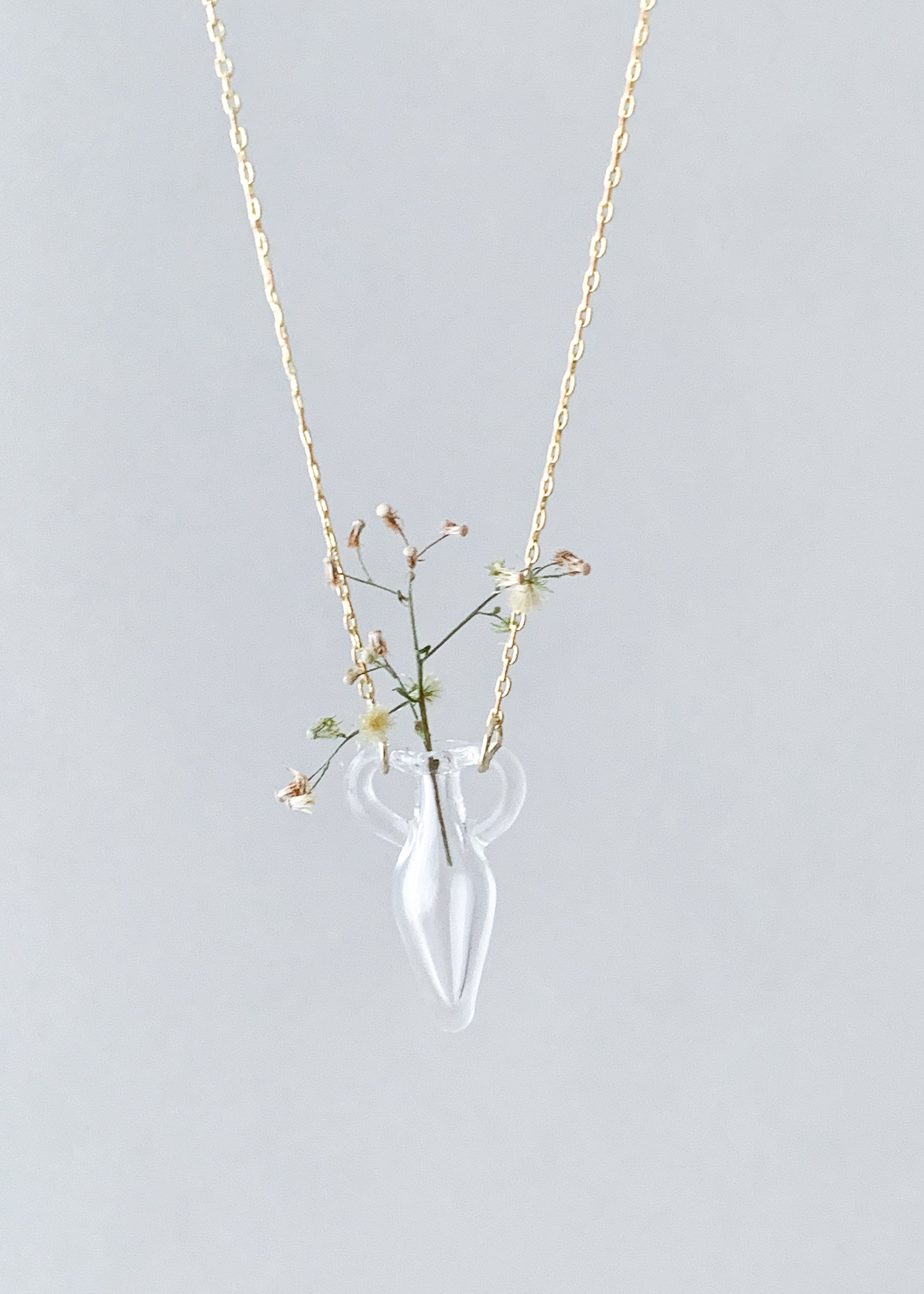 Glass Amphora Necklace