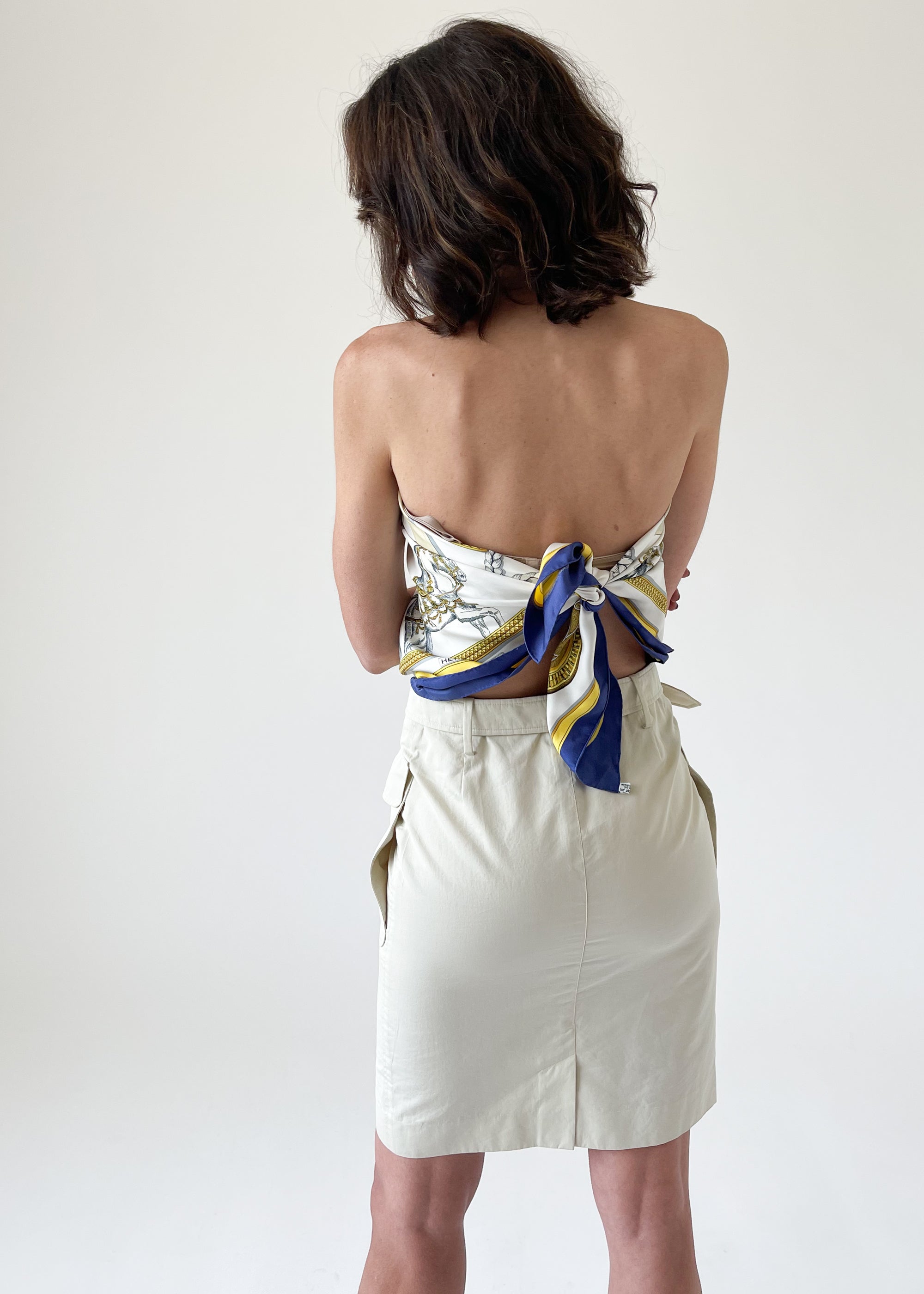 Hermès Safari Midi Skirt Spring 2005