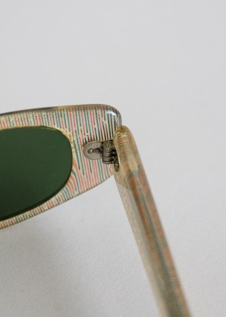 Vintage 50s sparkle frame sunglasses