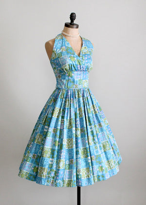 Vintage 1950s rockabilly dress