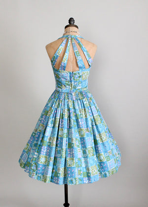 Vintage 50s pin up dress