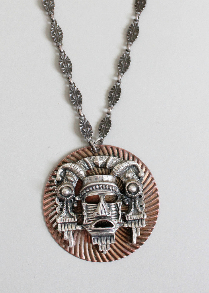 Vintage Late 1960s Napier Egyptian Statement Necklace