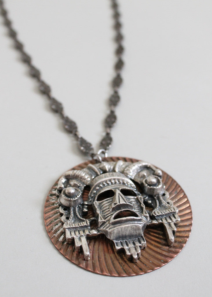 Vintage Late 1960s Napier Egyptian Statement Necklace