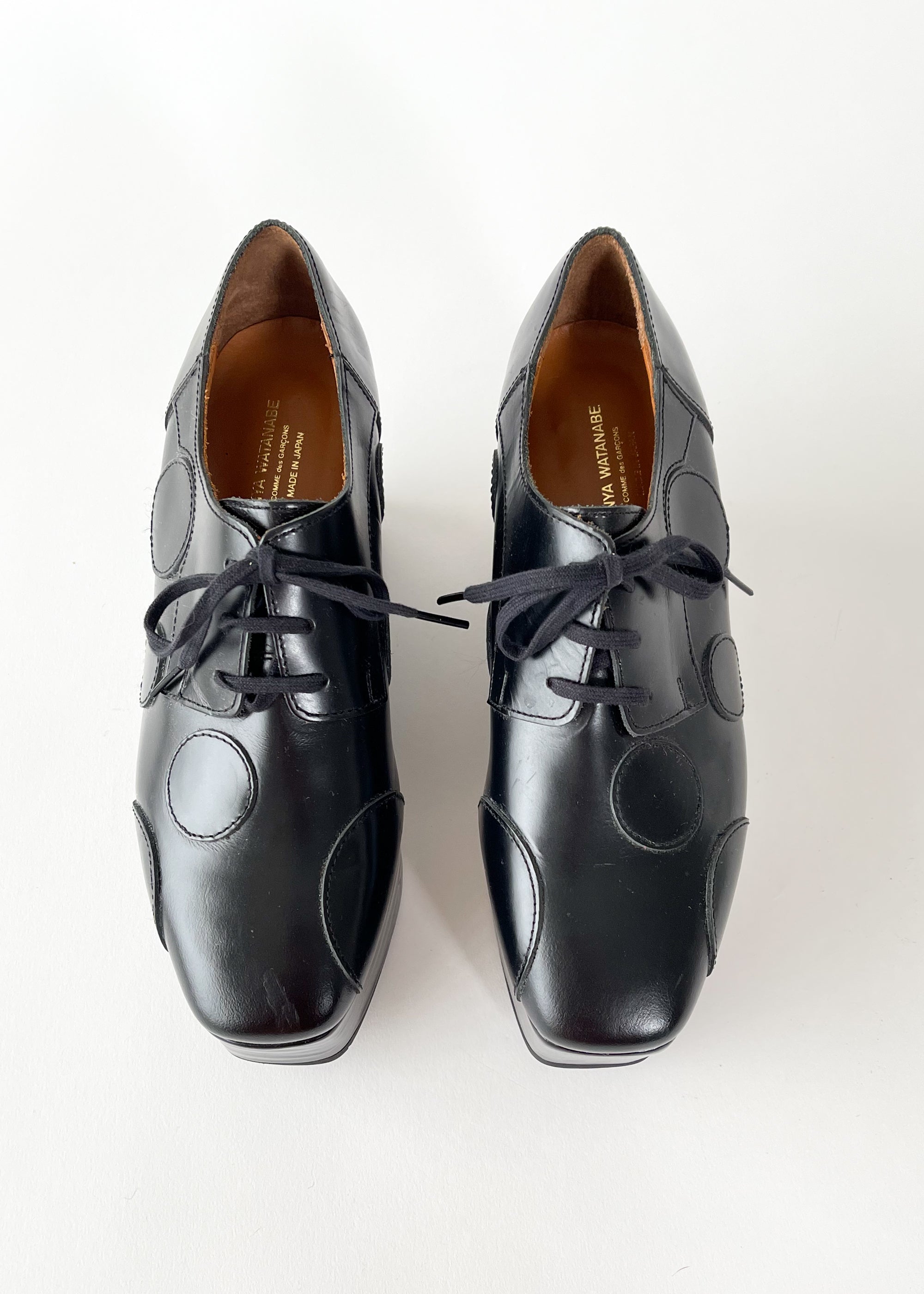 Vintage Junya Watanabe Comme des Garcons Platform Circle Shoes